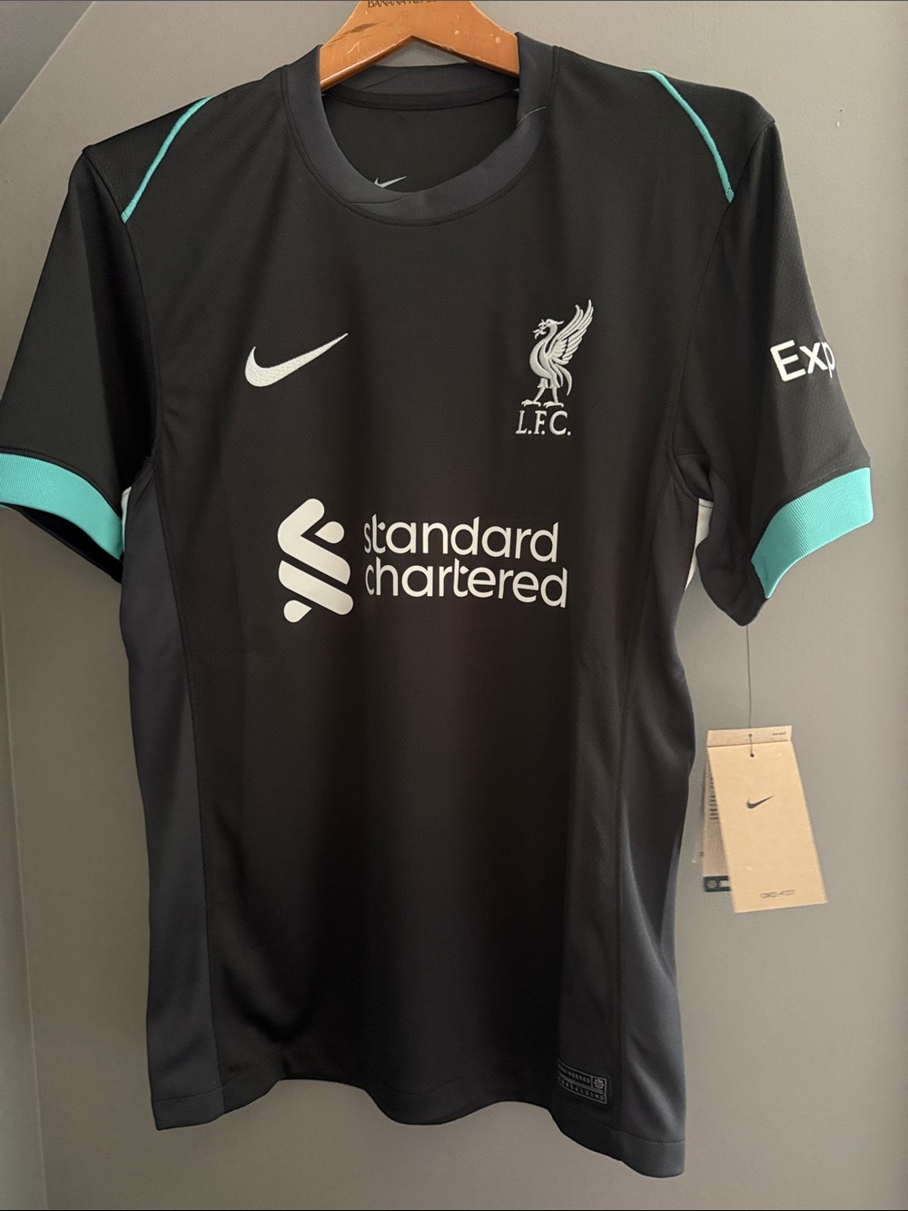 (NEW) Nike Liverpool FC Black Kit